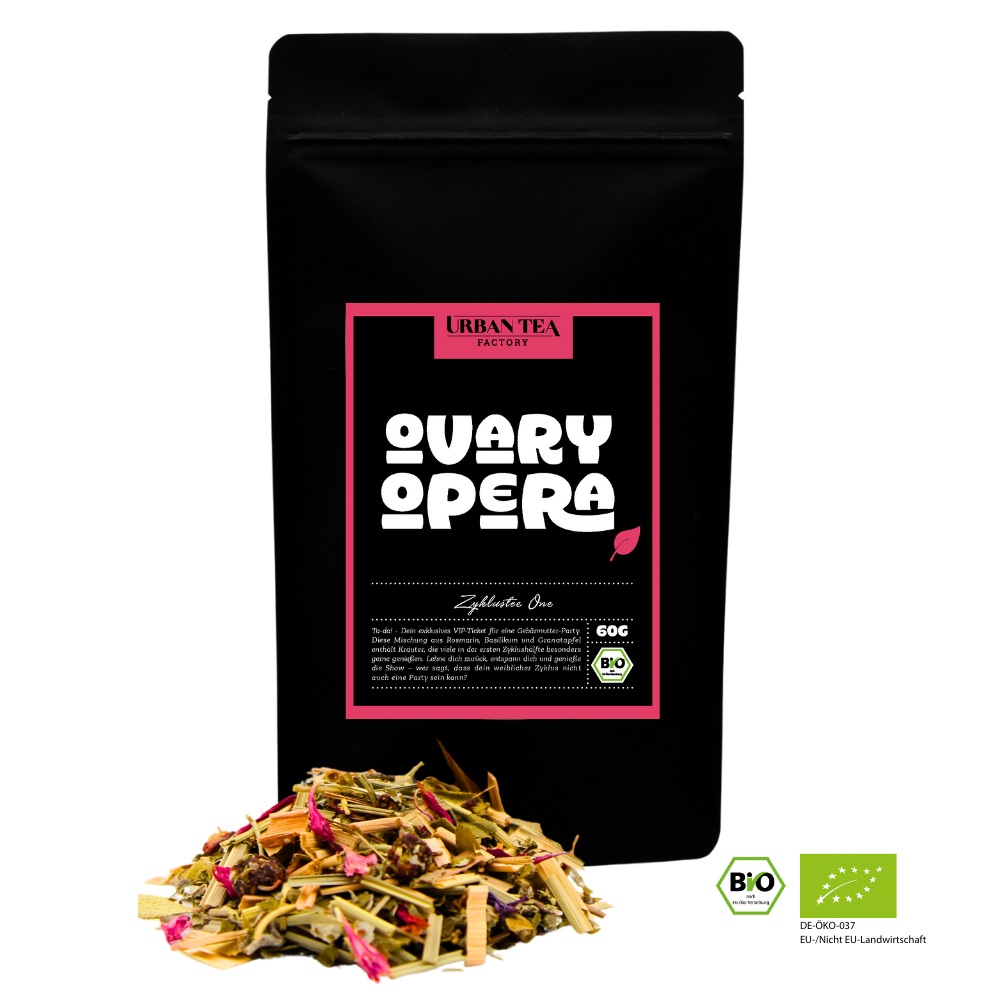 Ovary Opera - Bio Zyklustee One - Violettglas - 30g