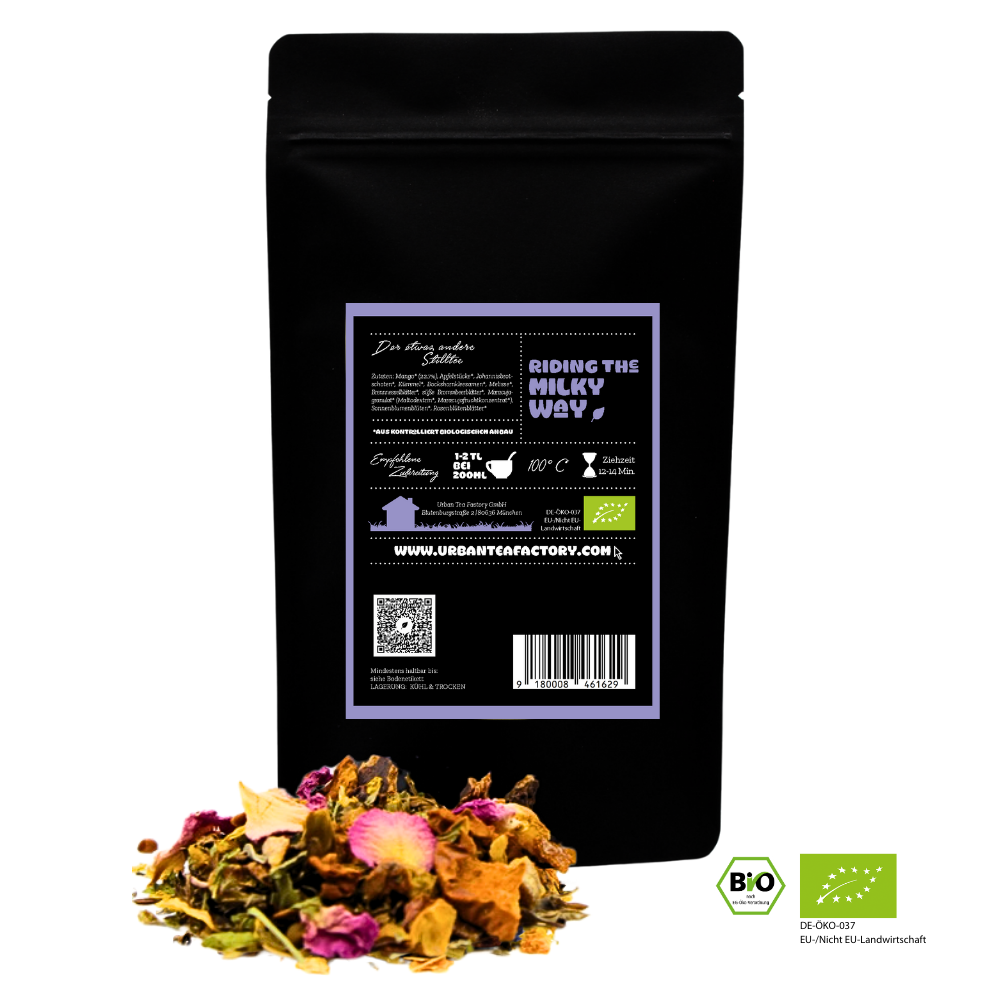 Riding the Milkyway - Der etwas andere Stilltee - 120g - Bio