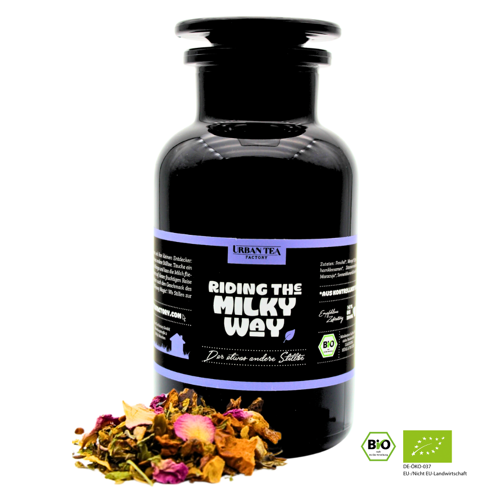 Riding the Milkyway - Der etwas andere Bio Stilltee - Buffetglas - 120g