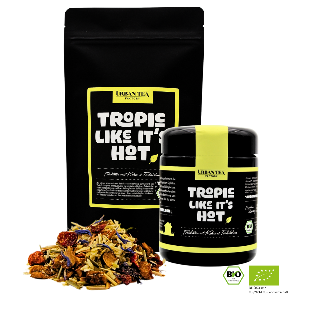 Tropic Like It's Hot - Früchtetee mit Himbeer & Tonkabohne - Set - Bio