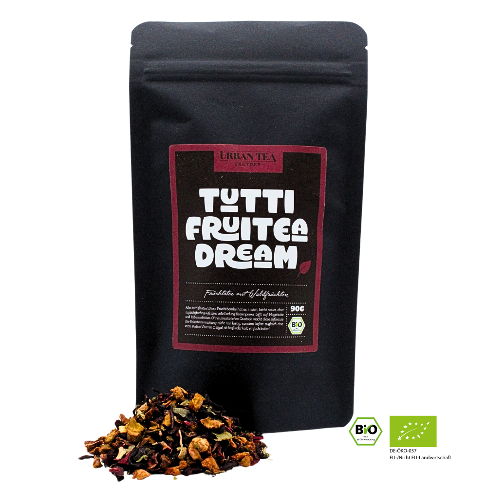 Tutti Fruitea Dream - Bio Früchtetee mit Waldfrüchten - 50g - Dein fruchtiger Genussmoment