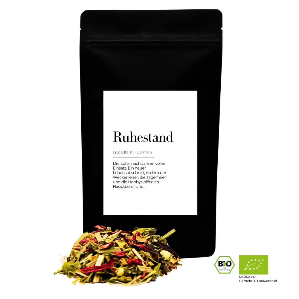 Bio Kräutertee - Ruhestand