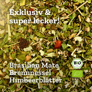 
                  
                    New Happy Me - Puretoxmischung mit Mate & Brennnessel - 80g - Bio
                  
                