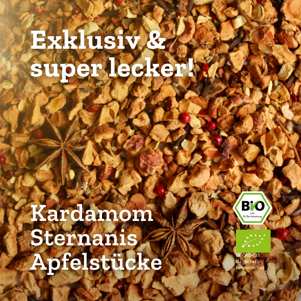 Romeo Must Chai - Bio Gewürztee mit Kardamom & Nelken - Gastrobeutel - 500g
