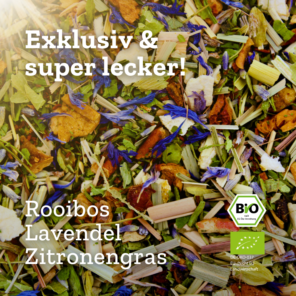 Sandman - Rooibosteemischung mit Orange & Lavendel - 50g - Bio