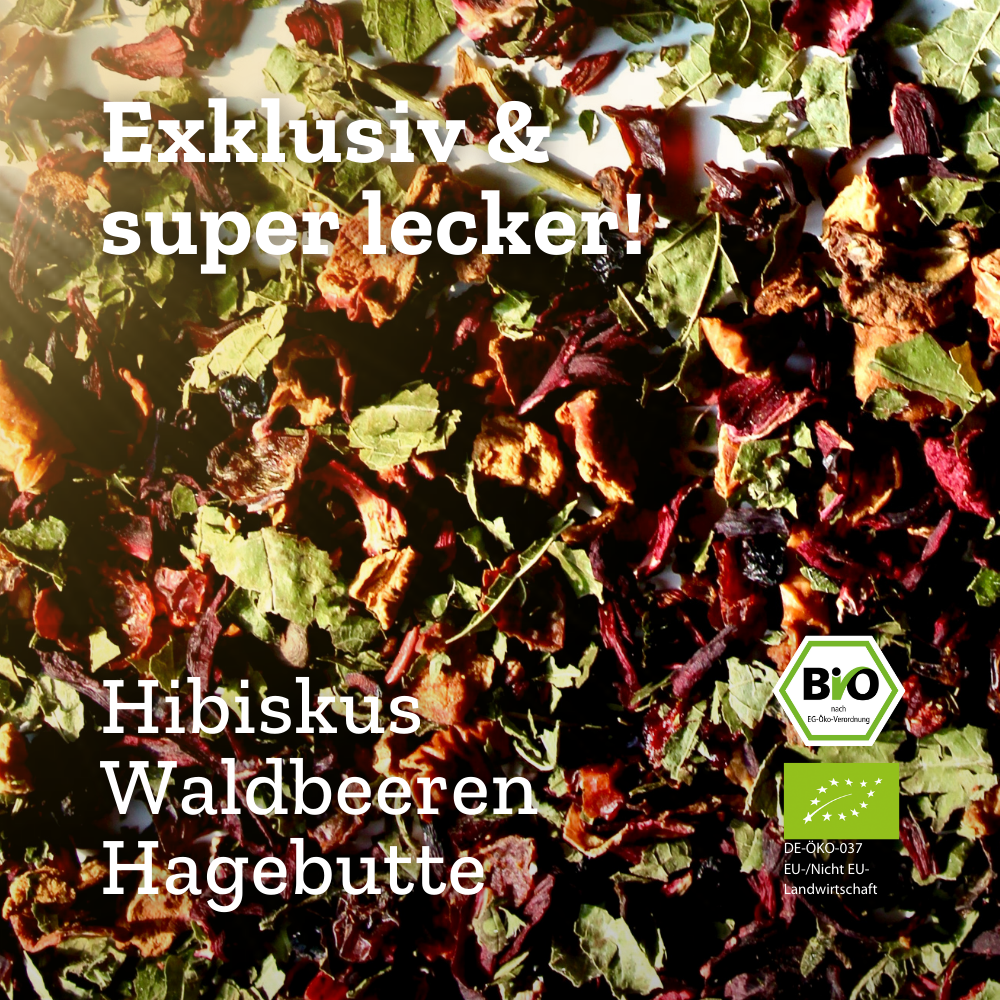 Tutti Fruitea Dream - Bio Früchtetee mit Waldfrüchten - Buffetglas - 90g