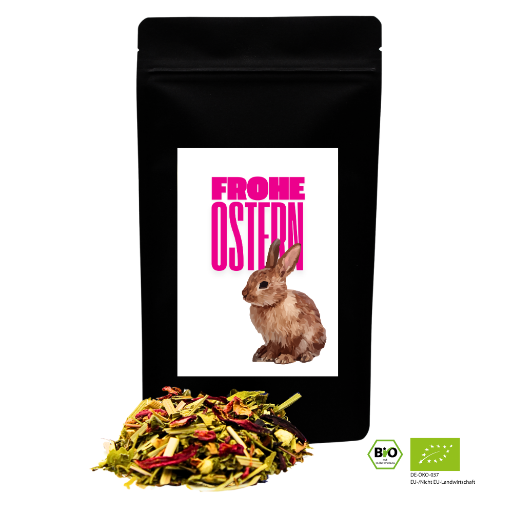 Neon Delights - Frohe Ostern (Hase) - Bio Kräutertee