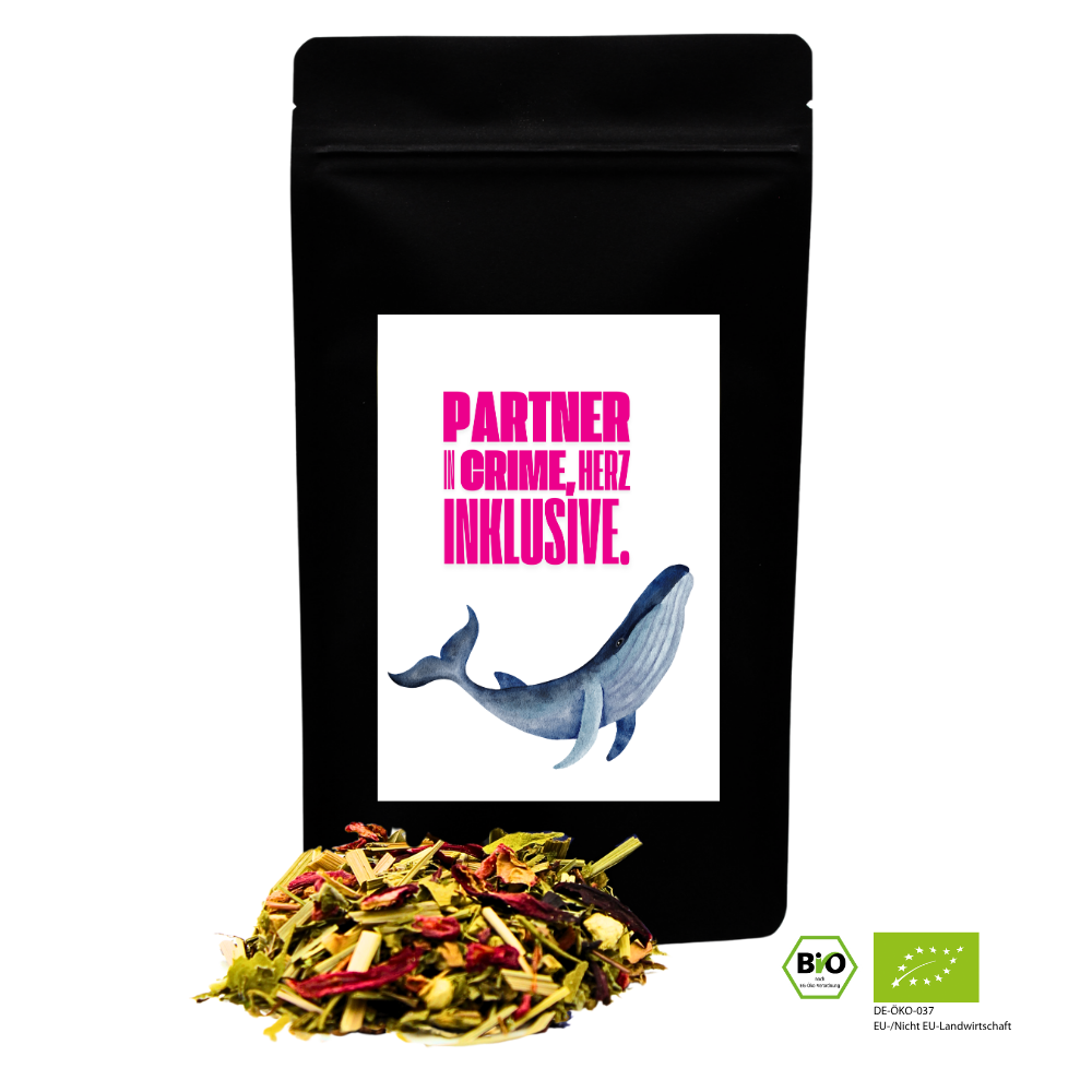 Neon Delights - Partner in Crime, Herz inklusive (Wal) - Bio Kräutertee