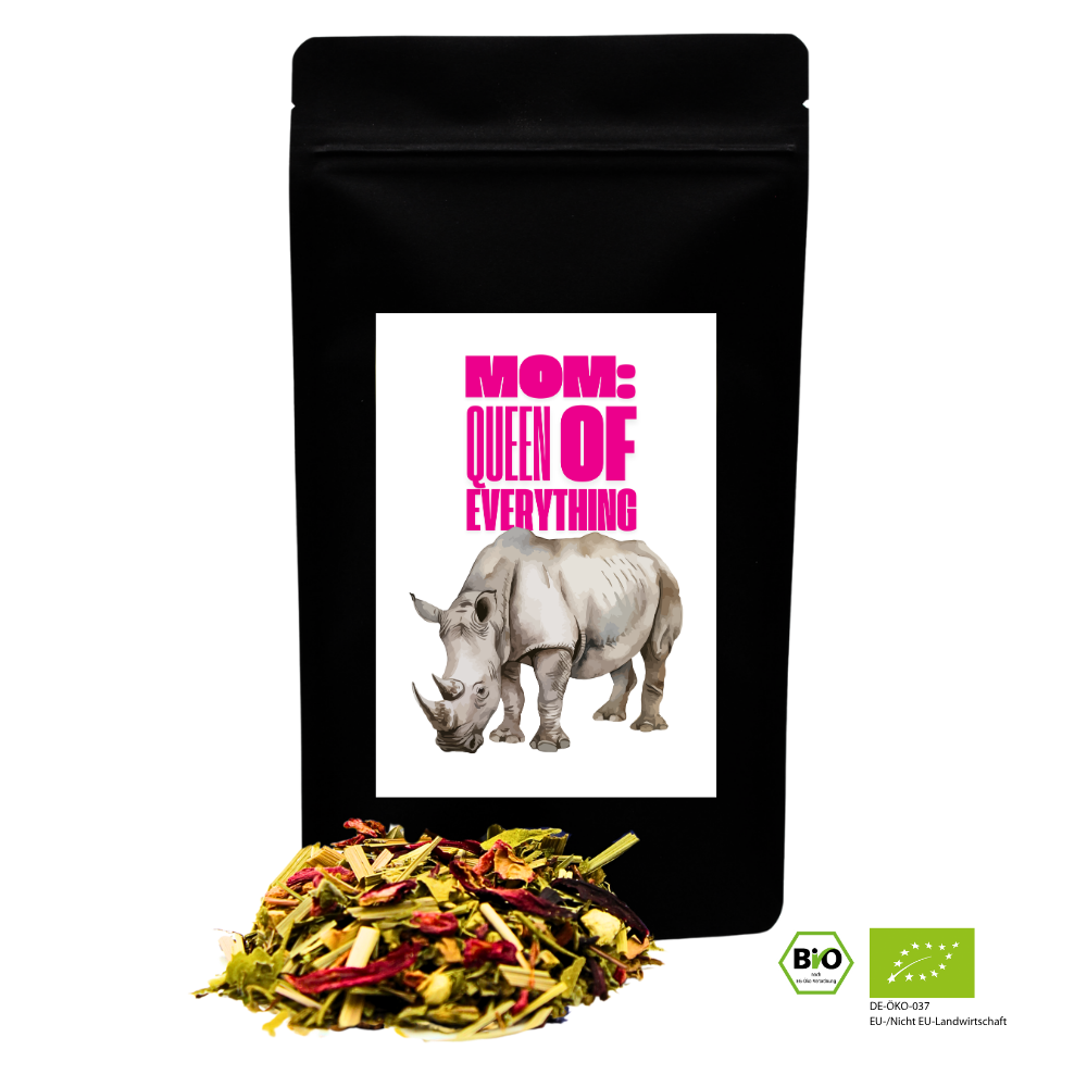 Neon Delights - Mom Queen of everything (Nashorn) - Bio Kräutertee