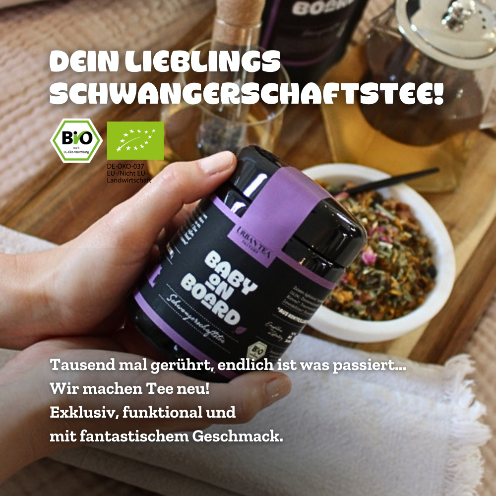 Baby On Board - Bio Schwangerschaftstee - Buffetglas - 80g