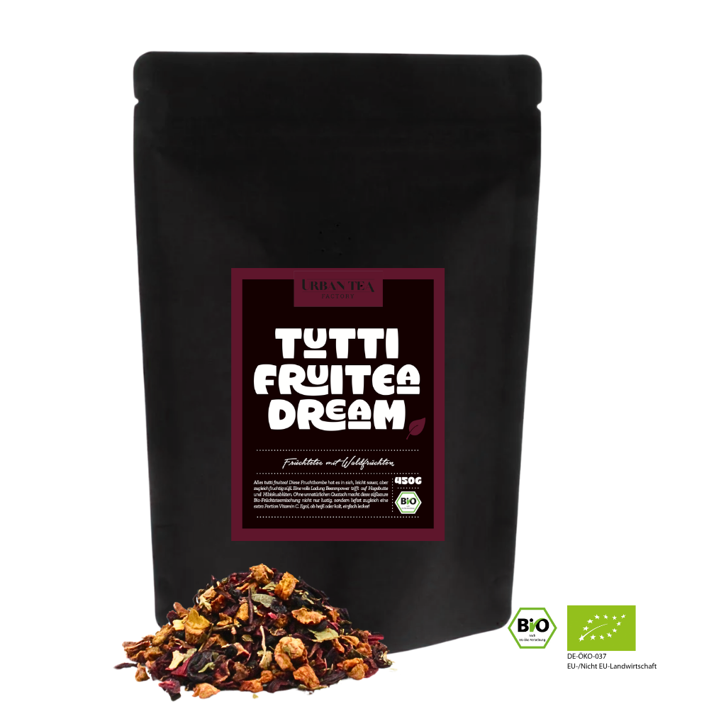 Tutti Fruitea Dream - Bio Früchtetee mit Waldfrüchten - Nachfüllbeutel - 450g