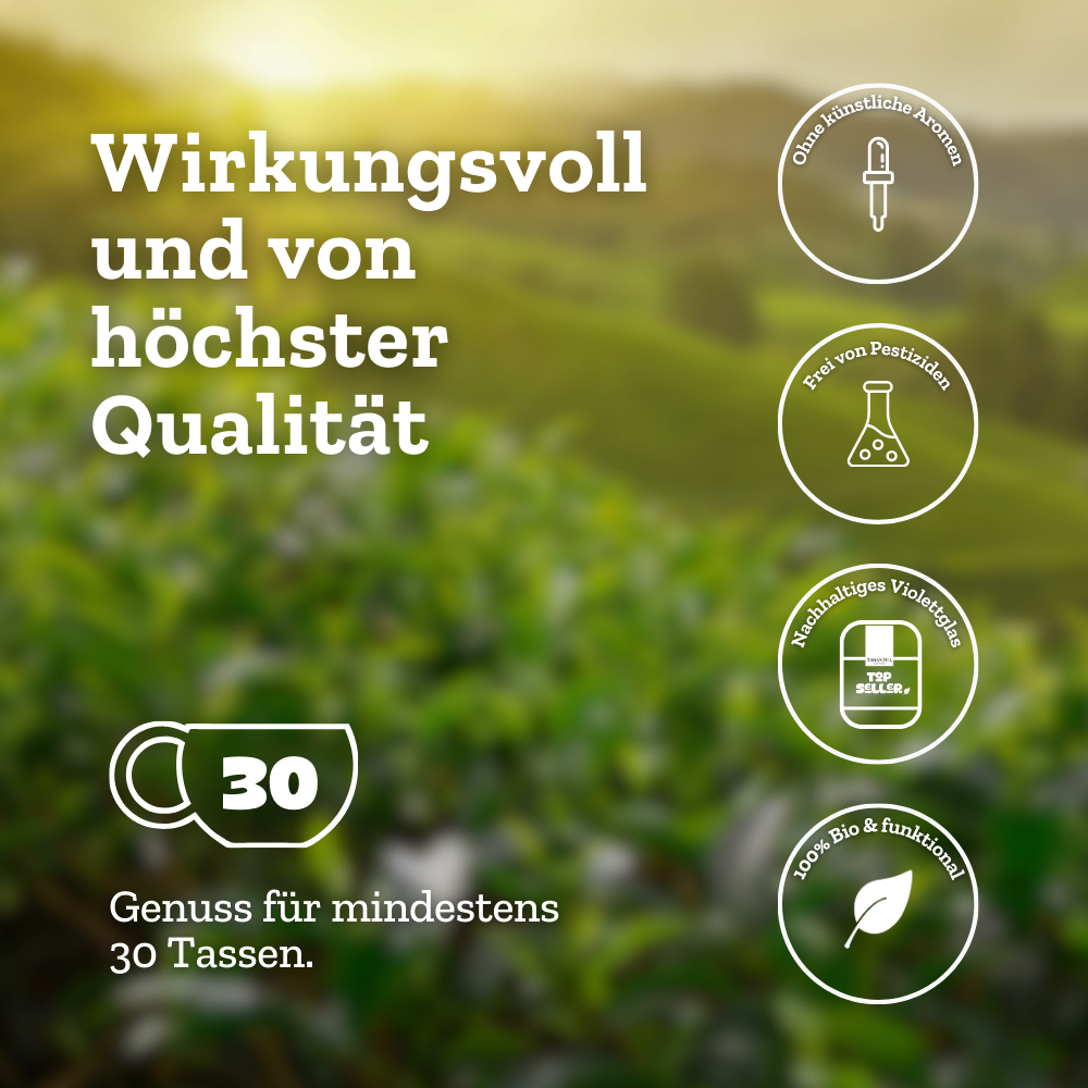 Earl Grey Deluxe - Schwarzteemischung mit Kornblumen - 50g - Bio
