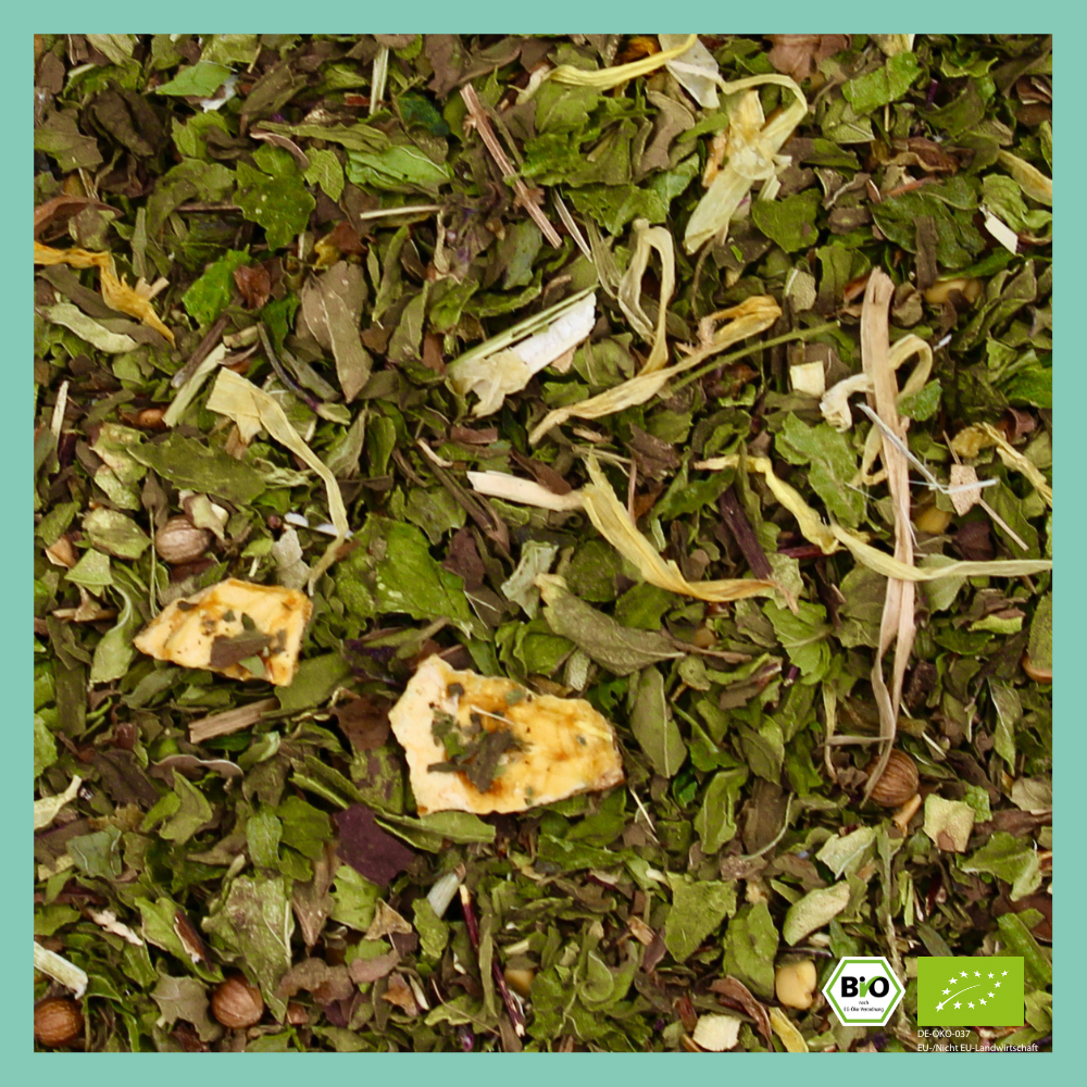 
                  
                    Mighty Mint Lover - Minzteemischung mit Mandarine - 70g - Bio
                  
                