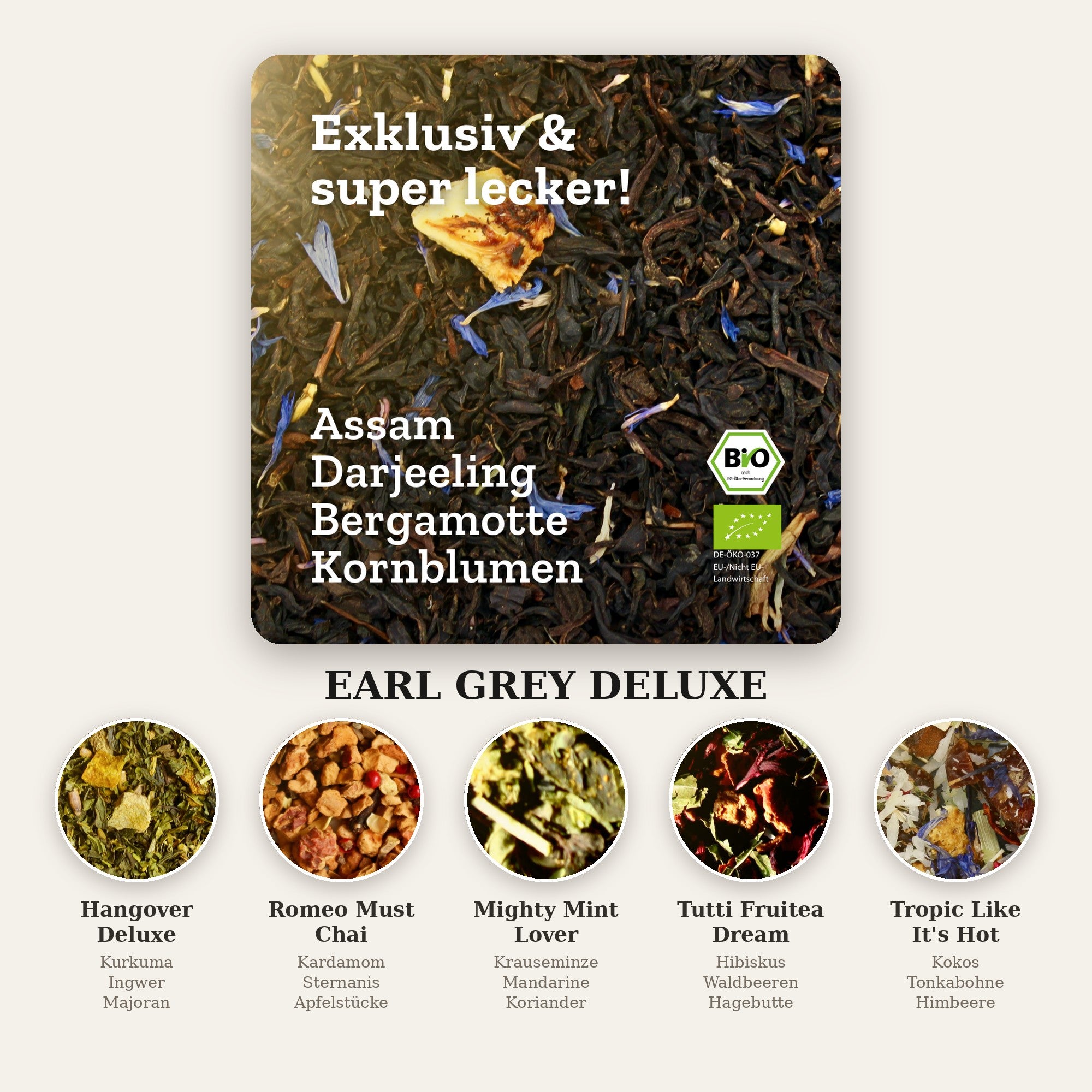 Tester-Set Flavours (Earl Grey Deluxe)