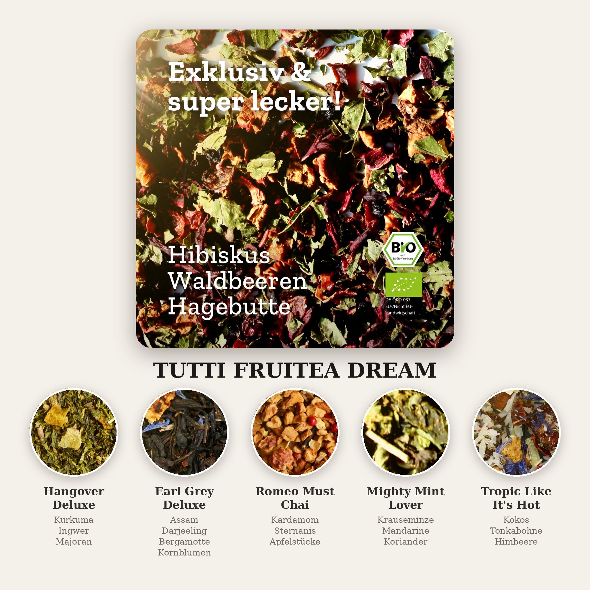 Tester-Set Flavours (Tutti Fruitea Dream)