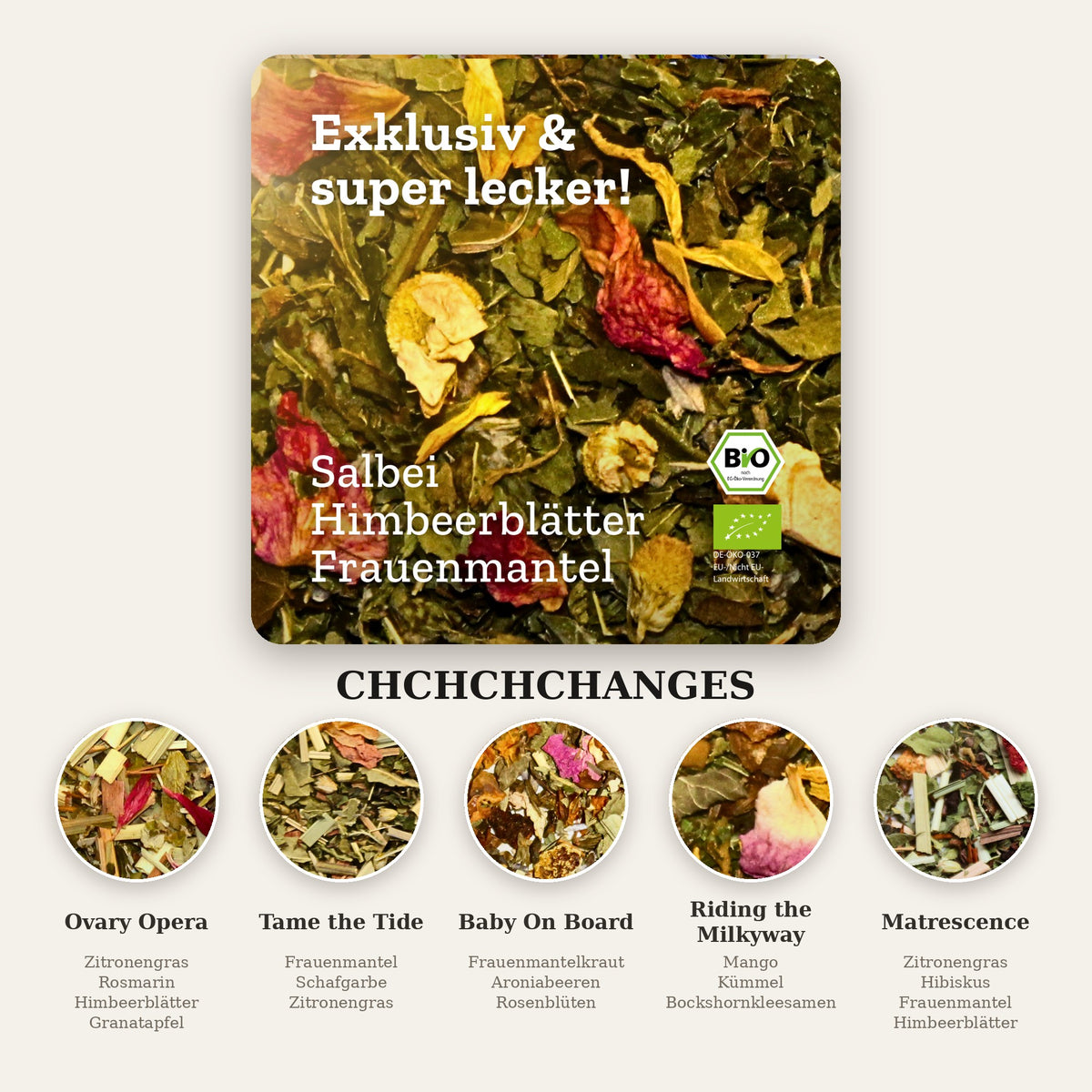 Tester-Set Frauen Tee (ChChChChanges)