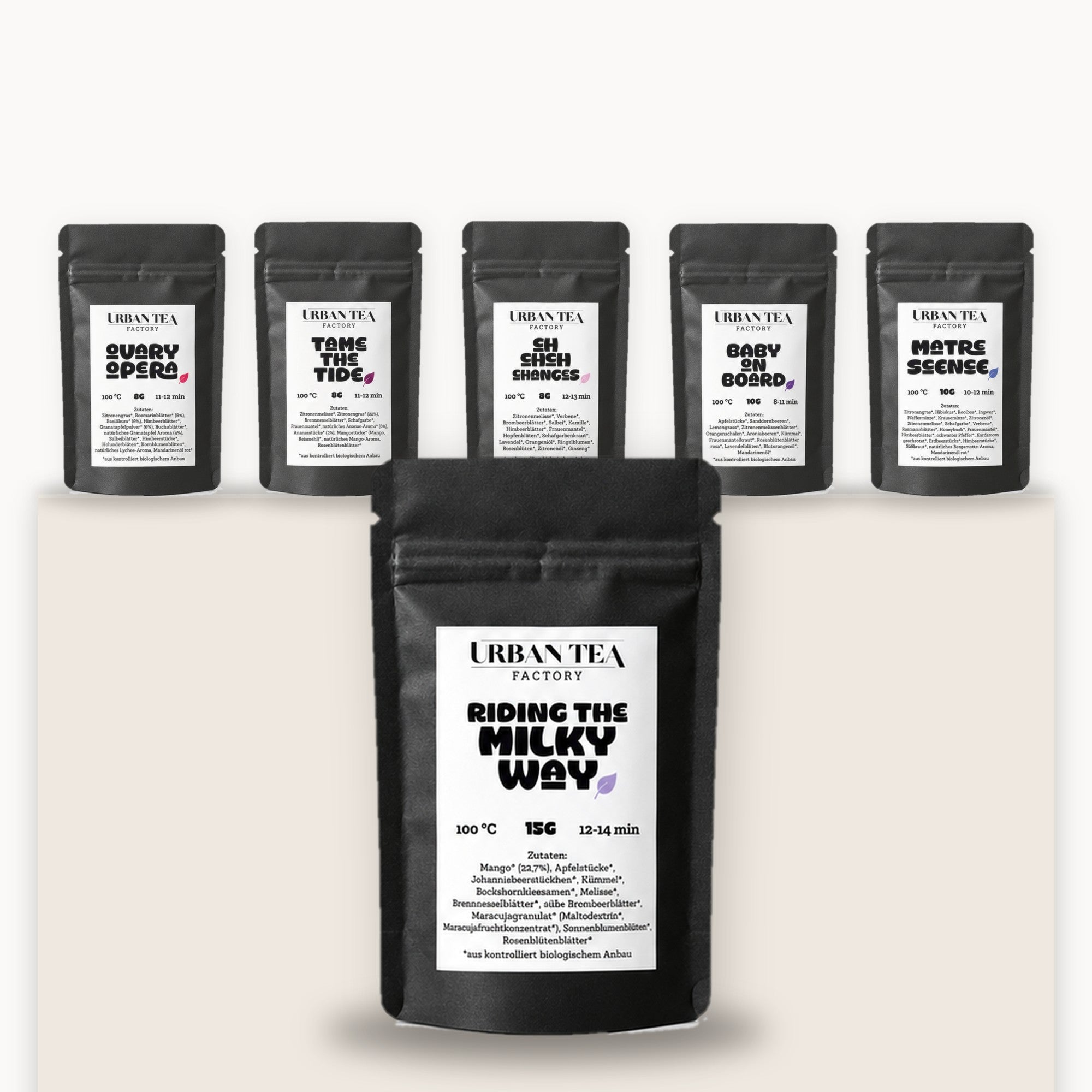 Tester-Set Frauen Tee (Riding the Milkyway)