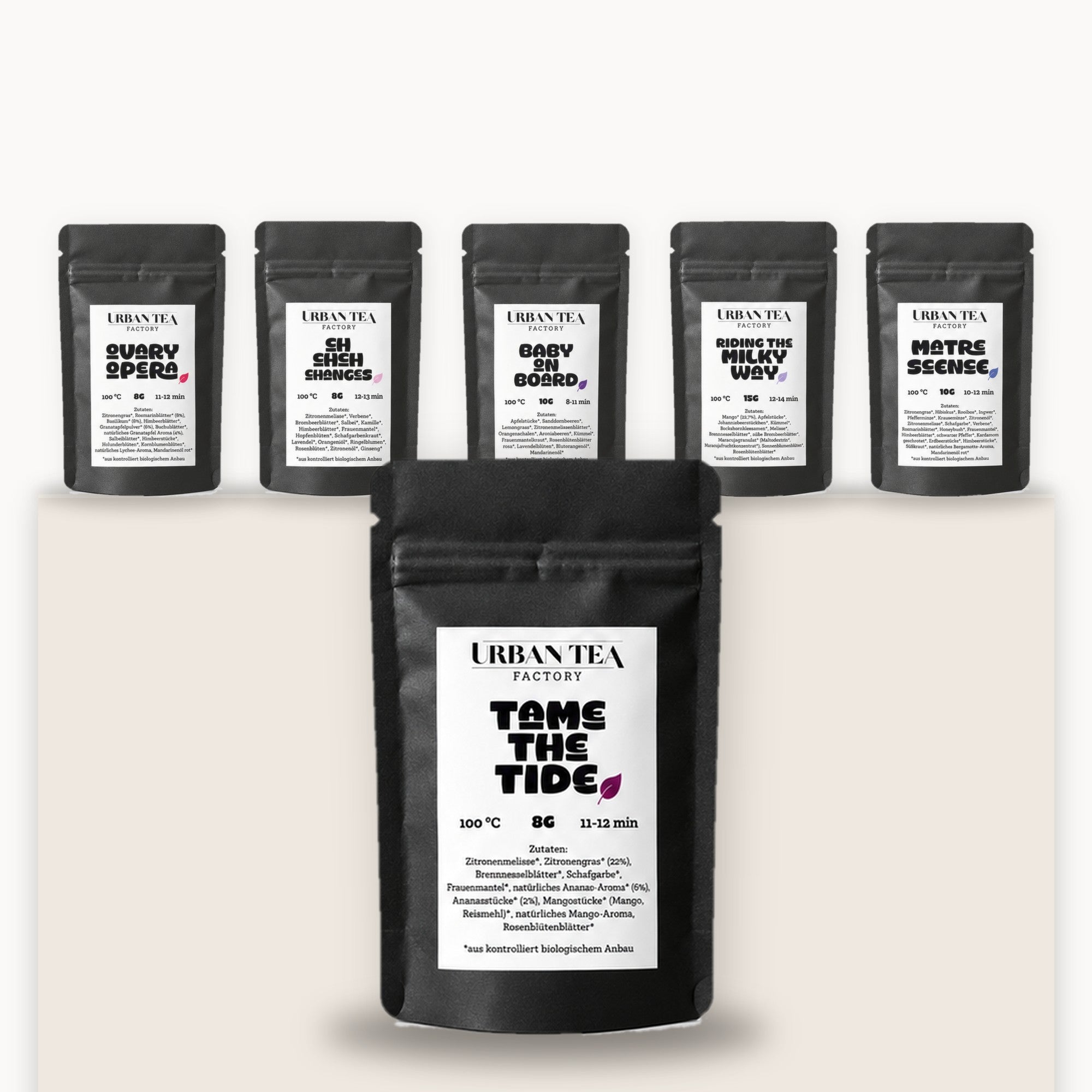 Tester-Set Frauen Tee (Tame the Tide)