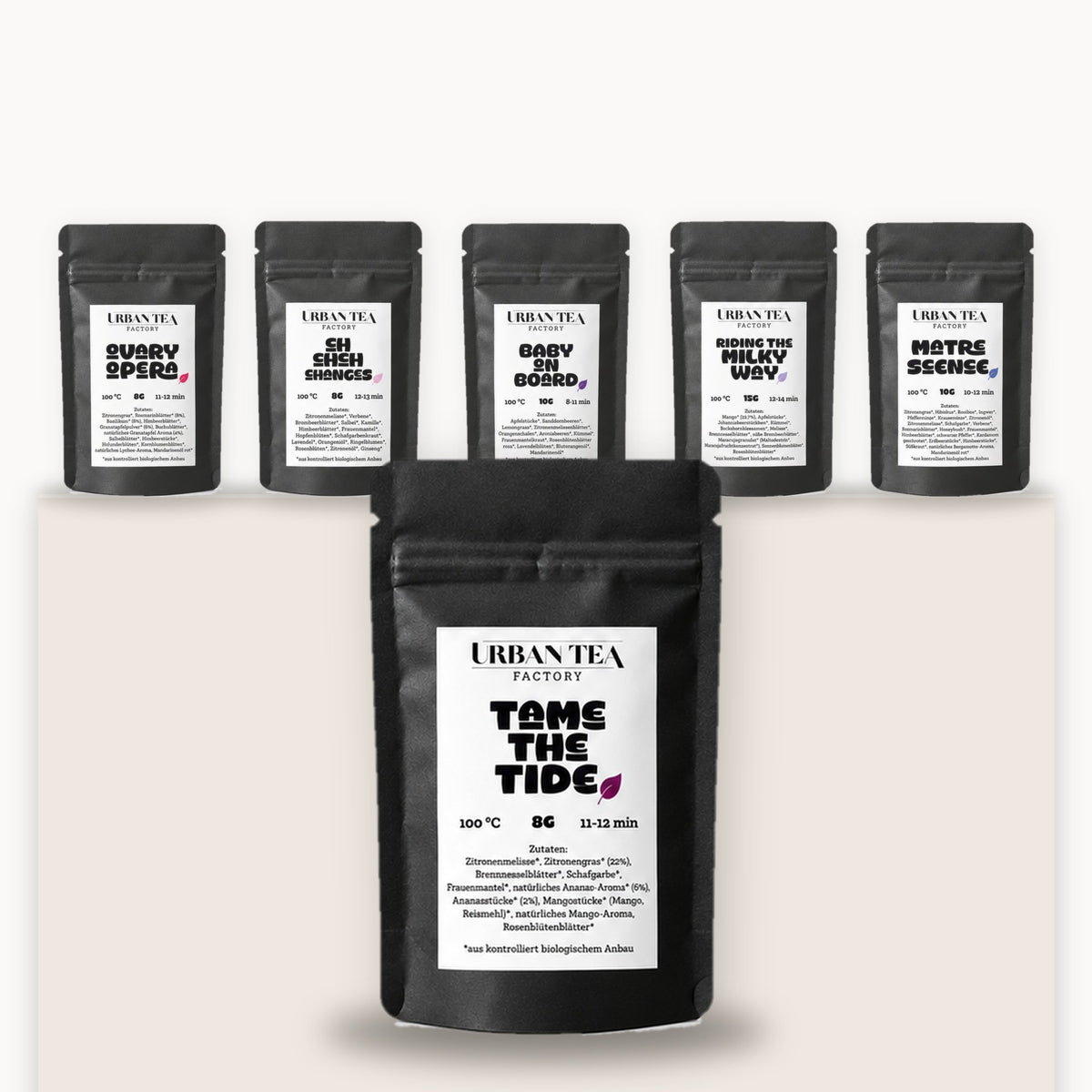 Tester-Set Frauen Tee (Tame the Tide)