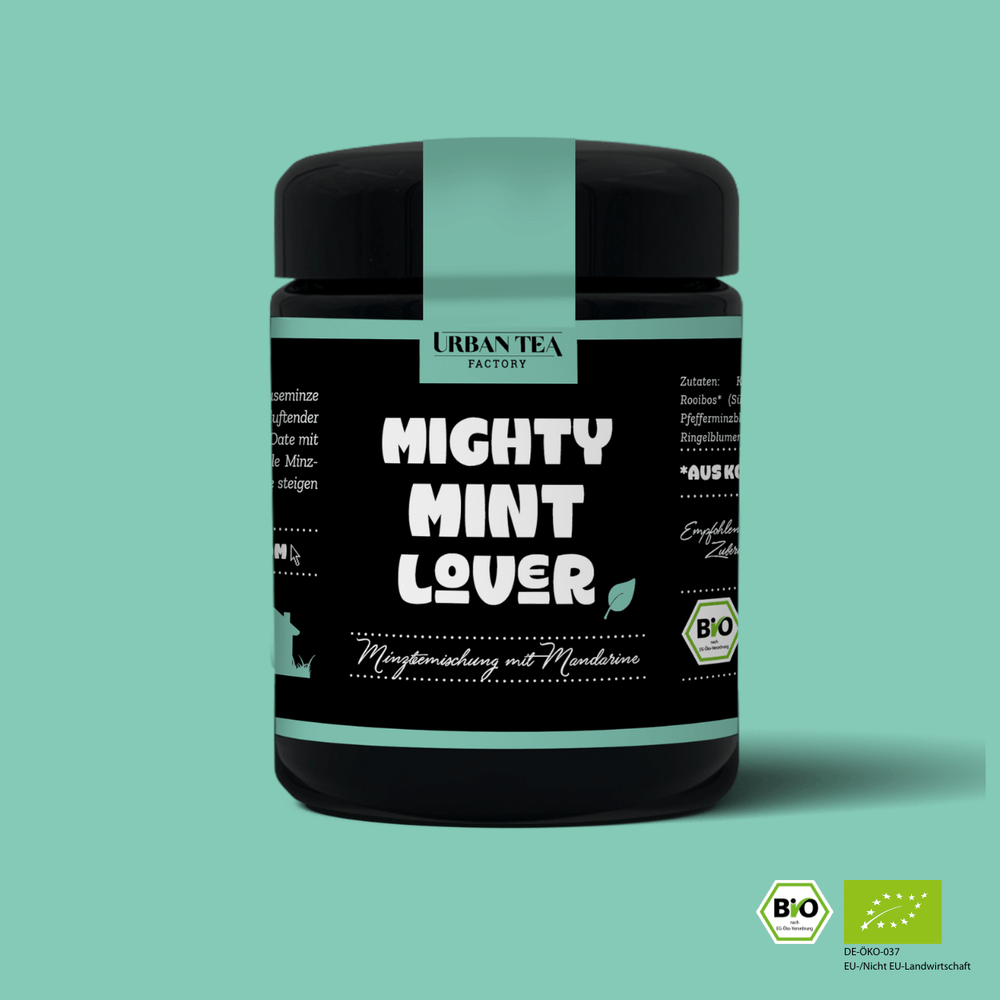 Mighty Mint Lover - Minzteemischung mit Mandarine - 35g - Bio