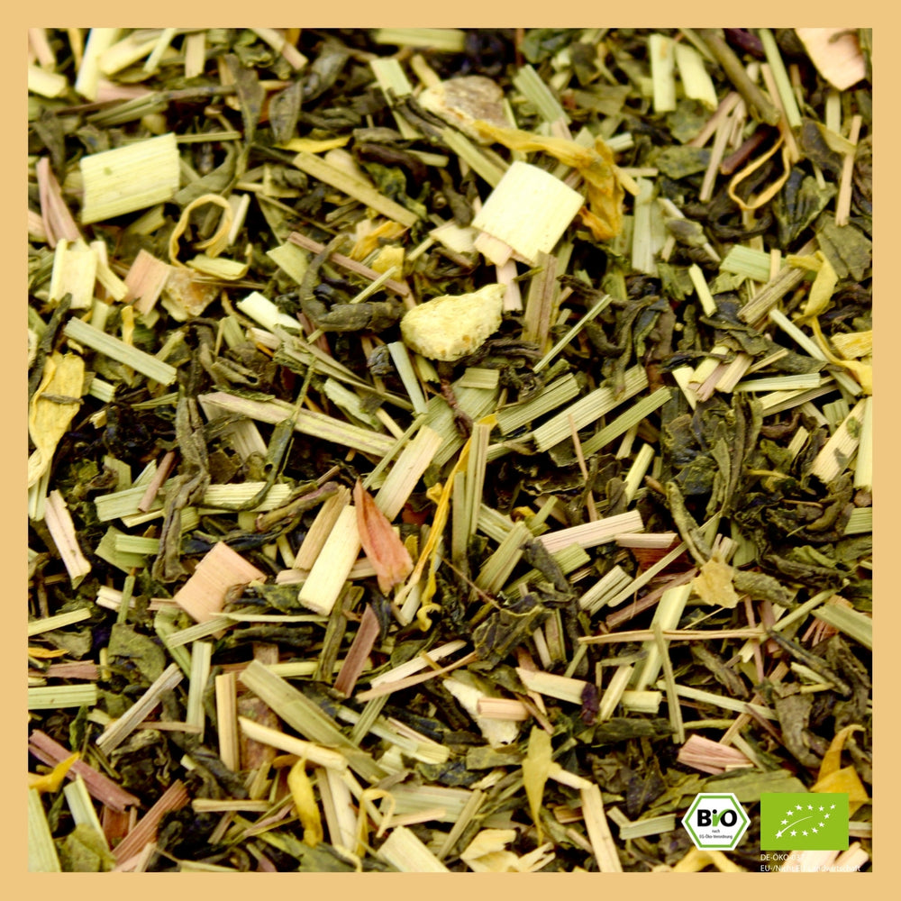 
                  
                    Natural Matcha High - Grünteemischung mit Matcha & Zitronengras - 80g - Bio
                  
                