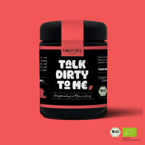 
                  
                    Talk Dirty to Me - Schwarzteemischung mit Maca & Ginseng - 45g - Bio
                  
                